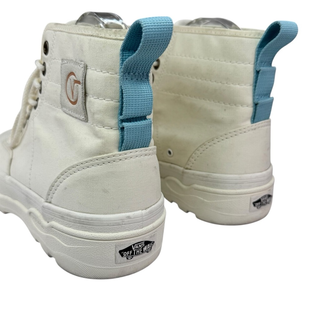Vans Sentry Wc Glory Check Cream Hi-Top Waffle Cup Shoes M8/W9.5 - Picture 5 of 8